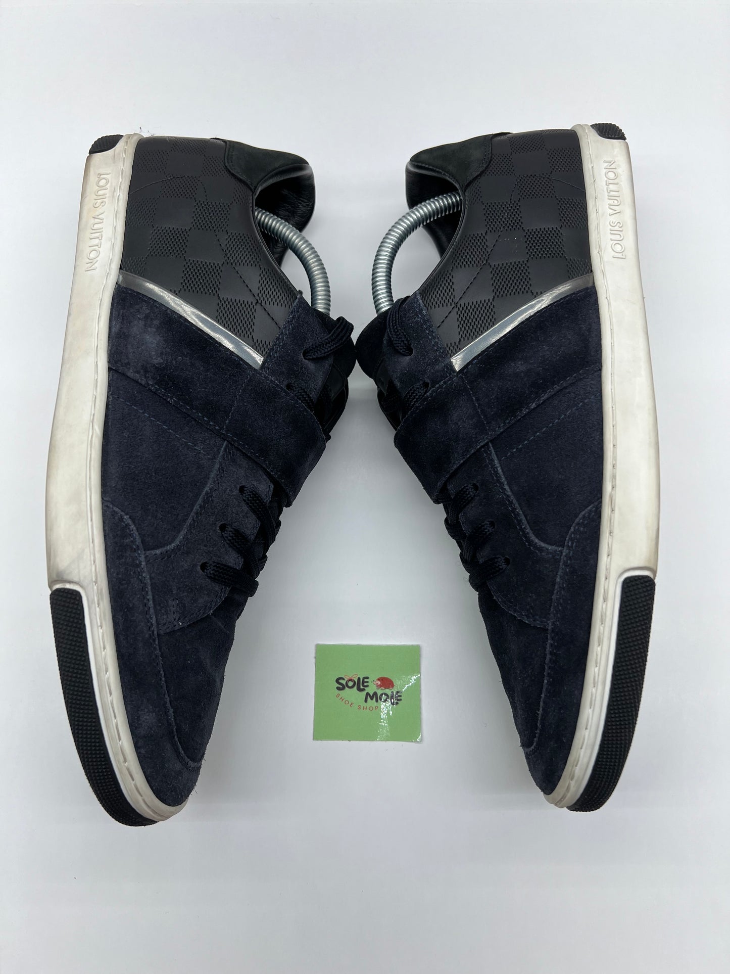 Louis Vuitton Low Top Suede Sneakers