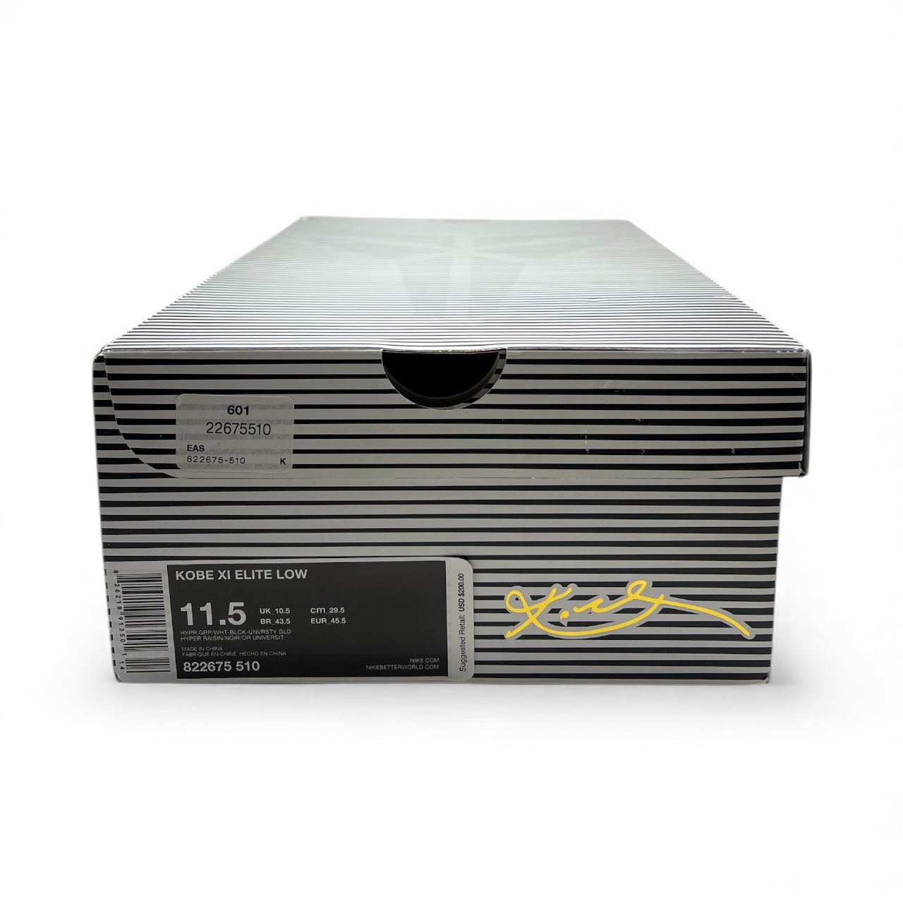 Nike Kobe 11 Elite Low “Eulogy Grape” 2016