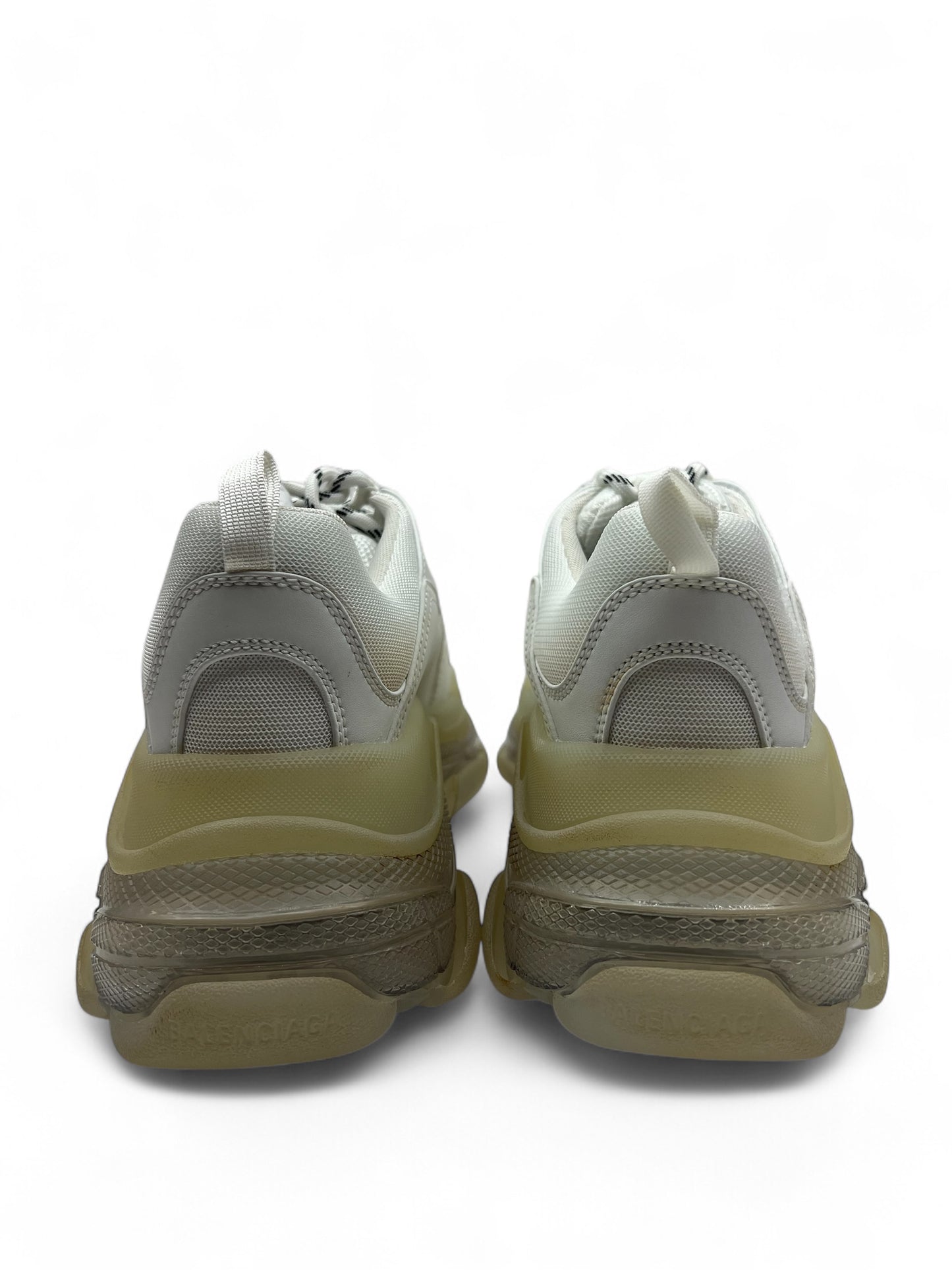 Balenciaga Triple S White "Clear Sole" 2022