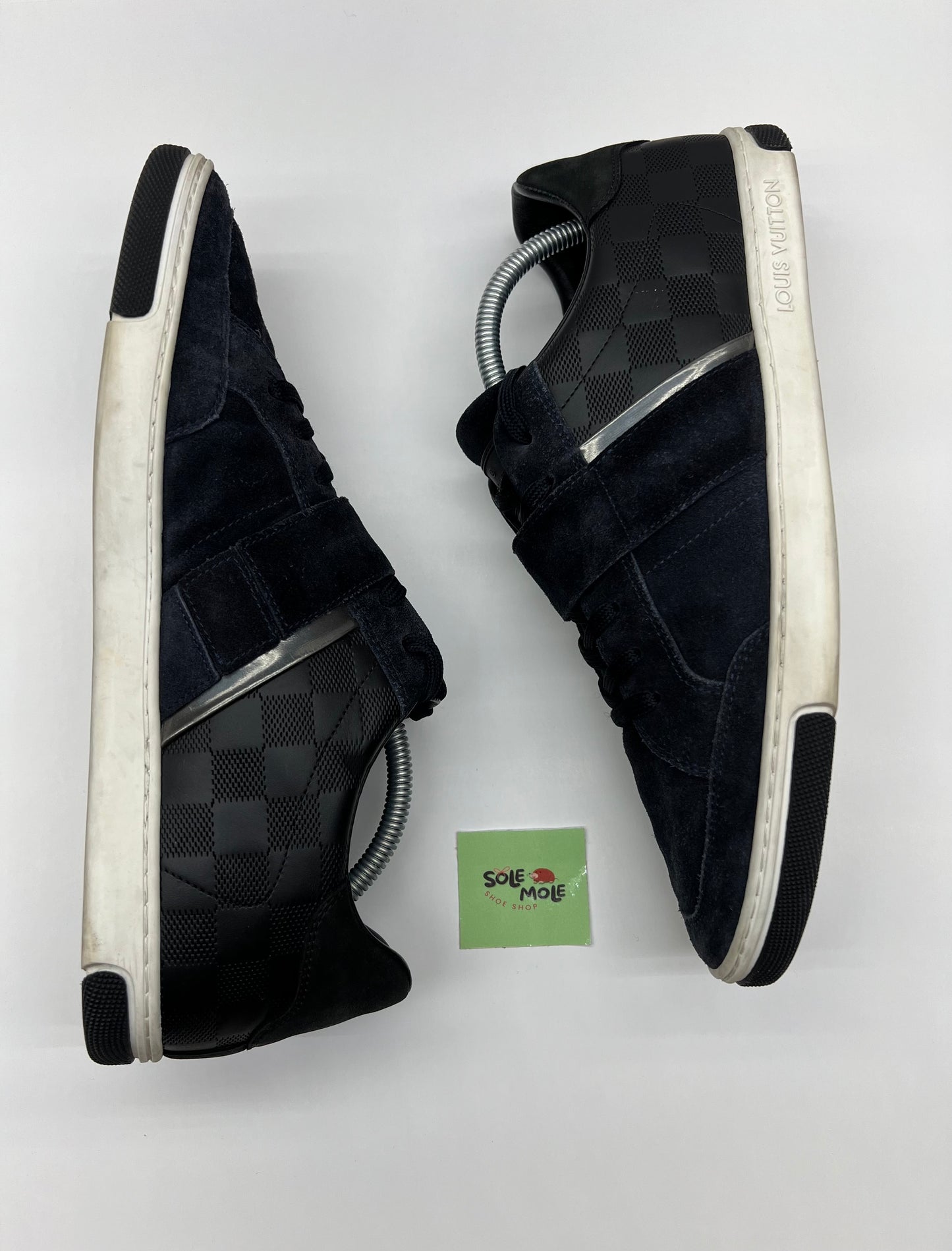 Louis Vuitton Low Top Suede Sneakers