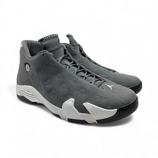 Air Jordan 14 Retro "Oregon Ducks" Grey Sample 2016
