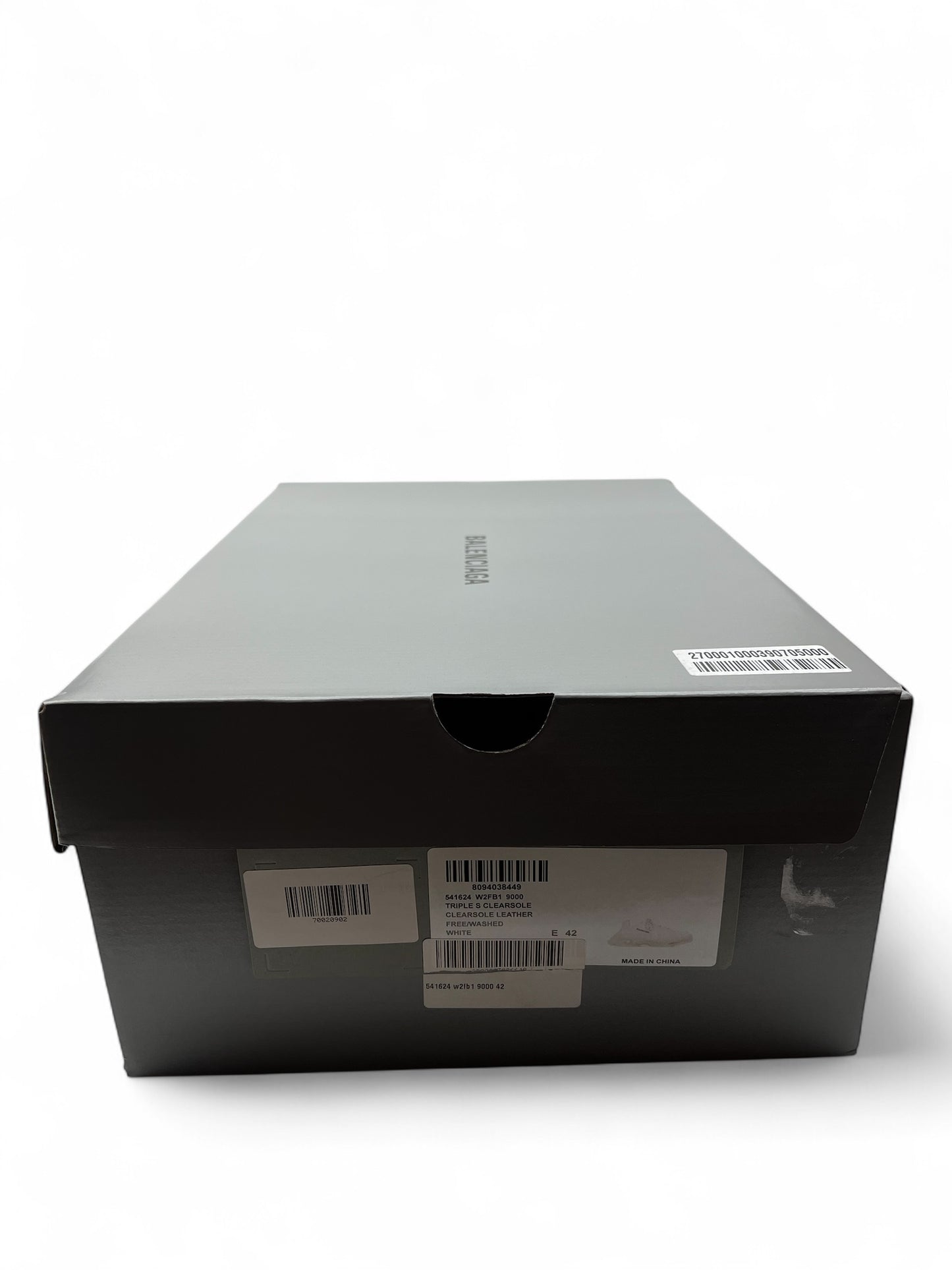 Balenciaga Triple S White "Clear Sole" 2022