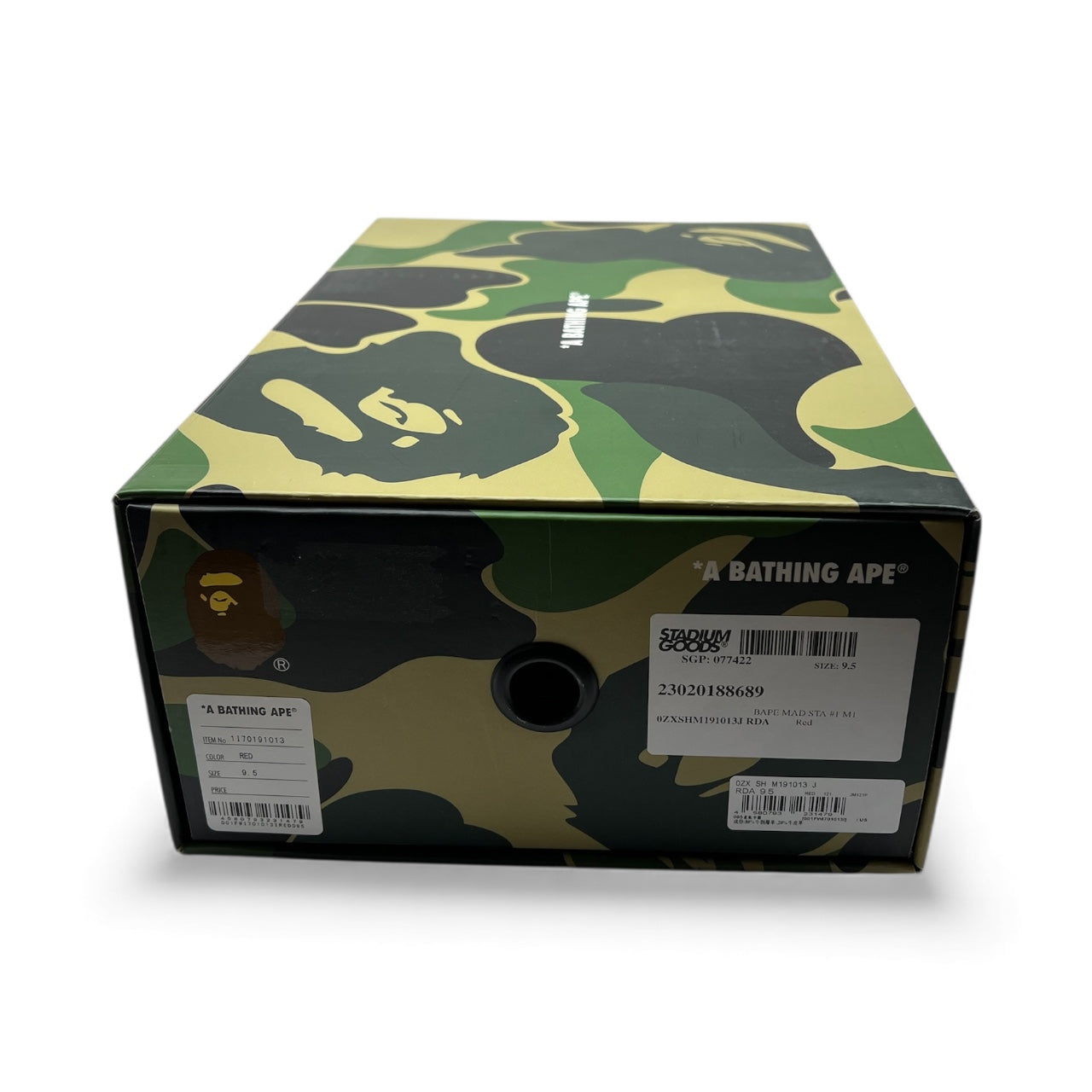 Bathing Ape Mad Sta “Red” 2022