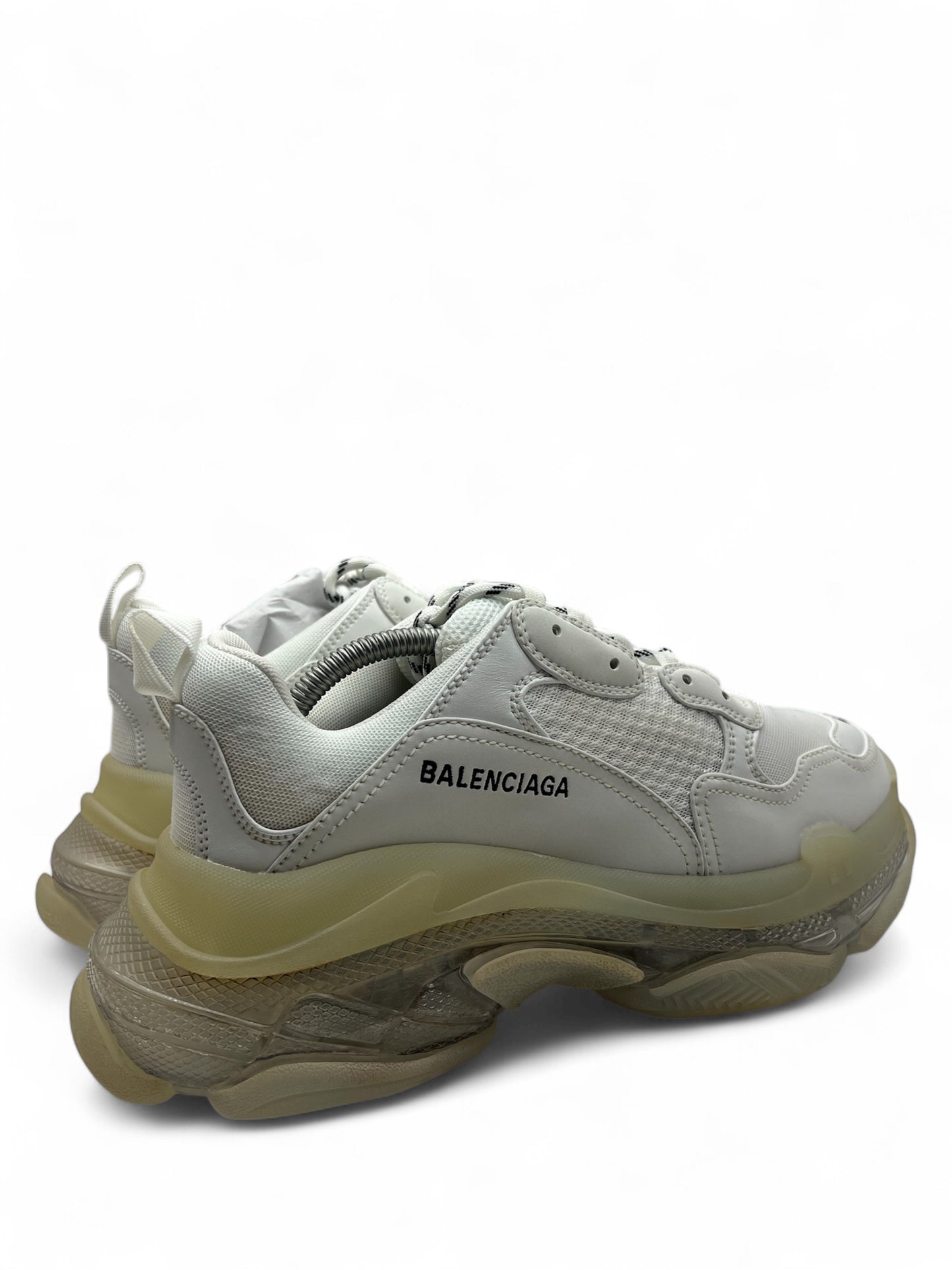 Balenciaga Triple S White "Clear Sole" 2022