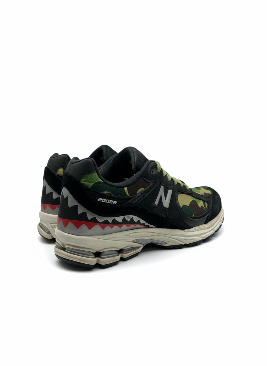 New Balance 2002R “BAPE Black” 2021