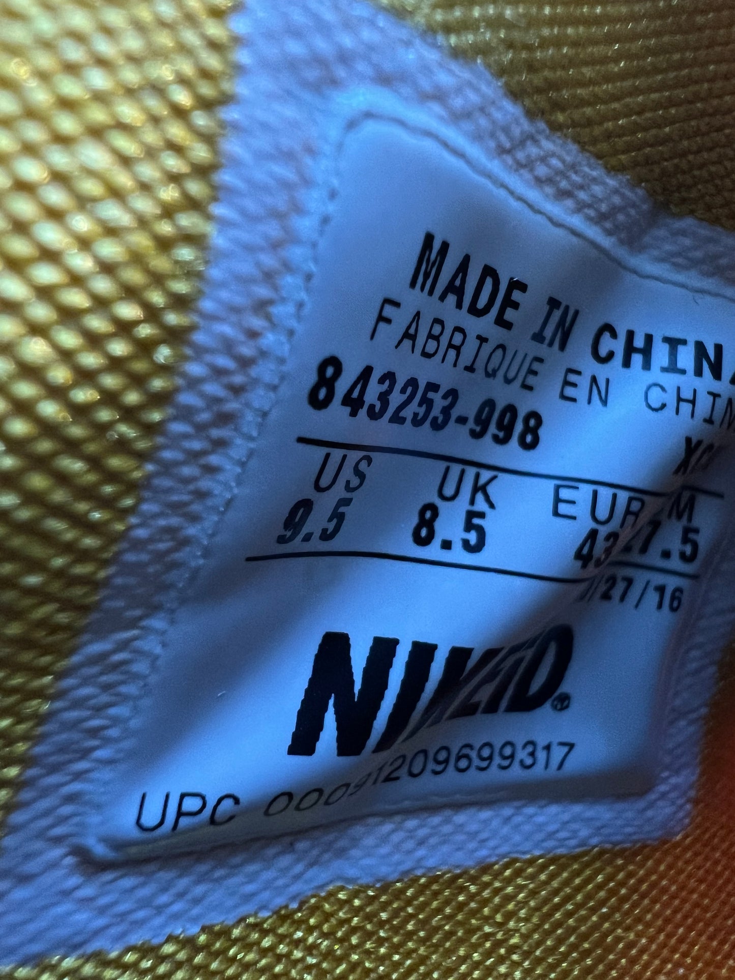 Nike Kyrie 2 Yellow “ID” 2016