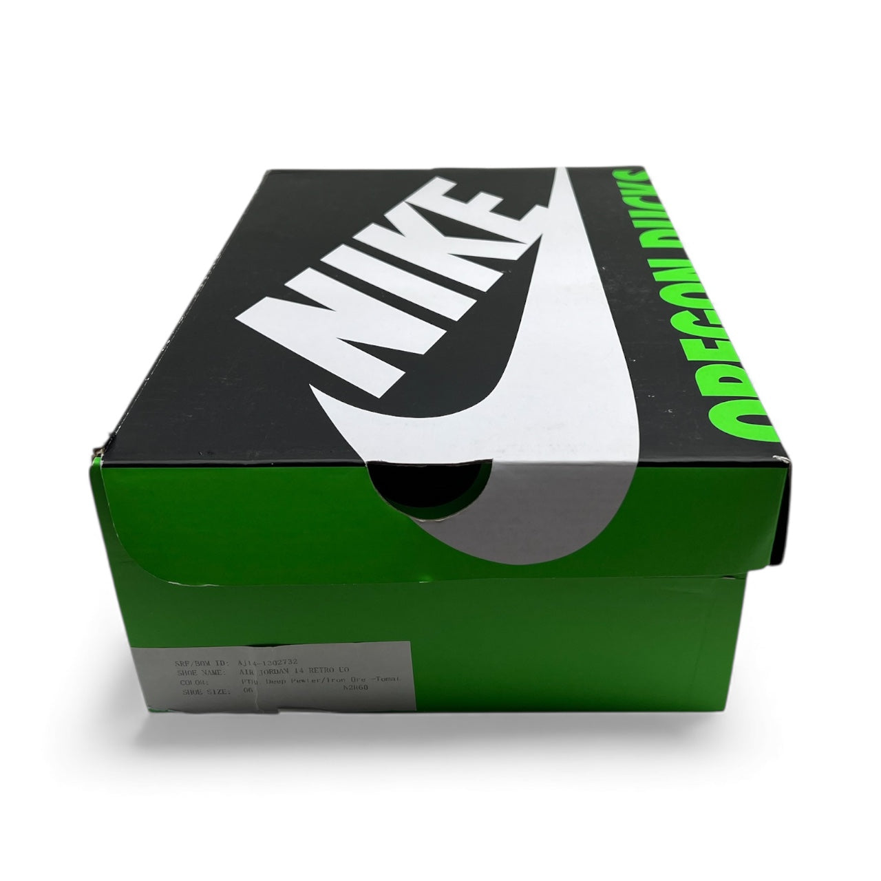 Air Jordan 14 Retro "Oregon Ducks" Sample 2022