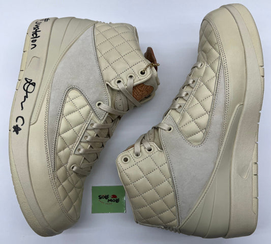 Nike Air Jordan 2 x Just Don "Beach" 2016 (SIGNED)