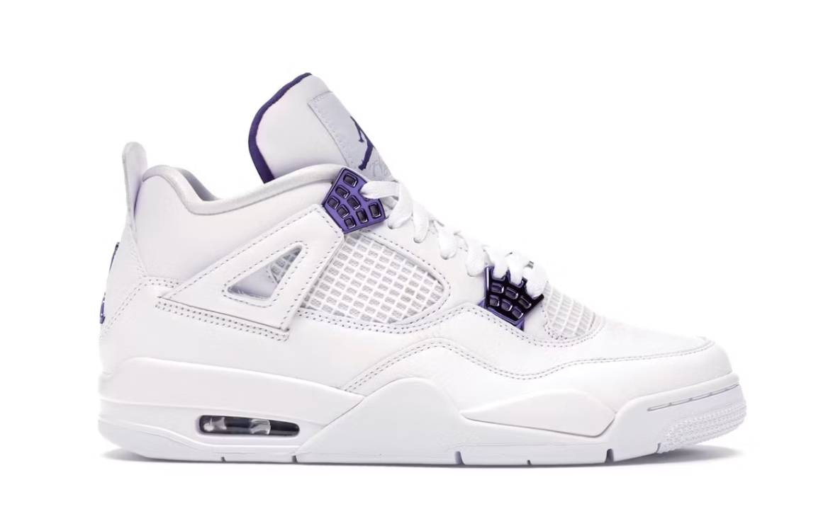 Air Jordan 4 Retro "Purple Metallic" 2020
