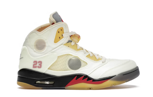 Air Jordan 5 Retro x Off White “Sail” 2020