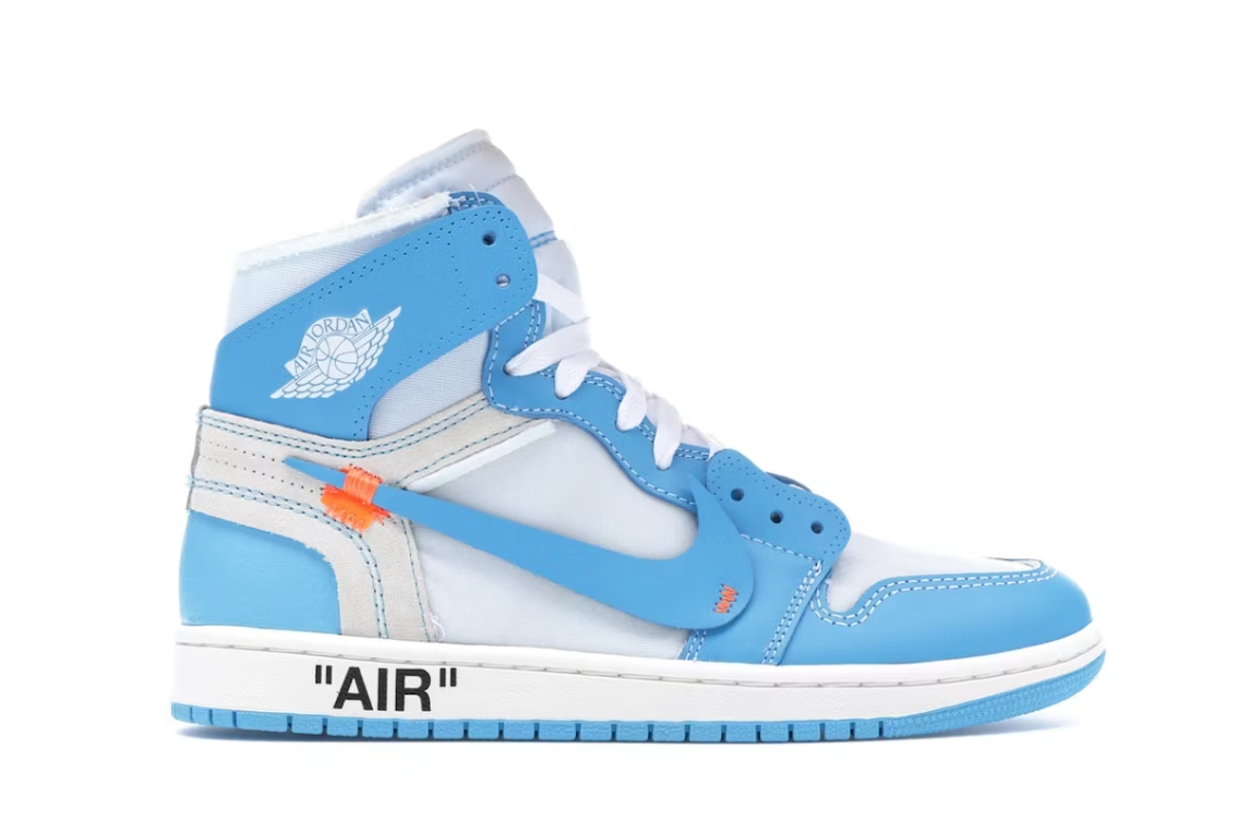 Air Jordan 1 Retro High x Off White “University Blue” 2017