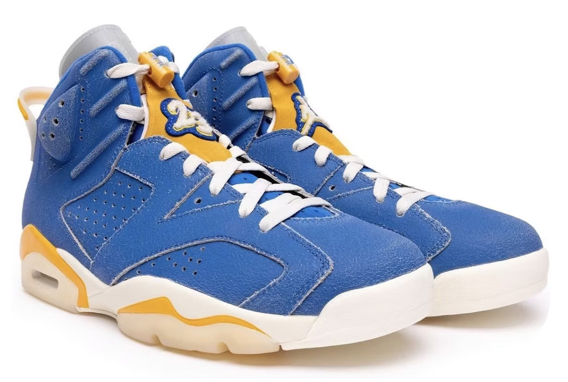 Air Jordan 6 Retro Sample “UCLA Bruins” Player Exclusive 2023