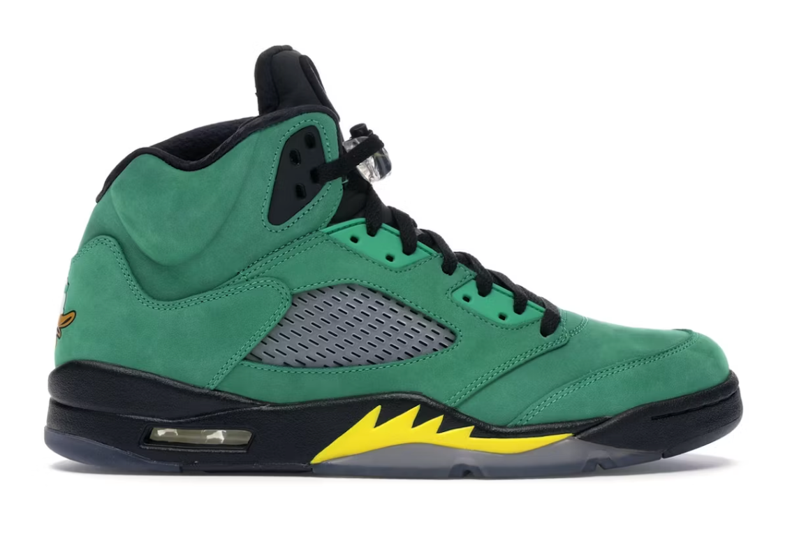 Air Jordan 5 Retro “Oregon Ducks” Football Player Exclusive Sample 2014